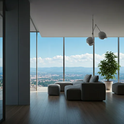 Modern penthouse interior